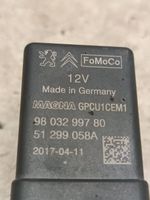 Peugeot 2008 I Przekaźnik / Modul układu ogrzewania wstępnego 9803299780