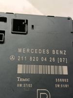 Mercedes-Benz E W211 Oven ohjainlaite/moduuli 2118200426