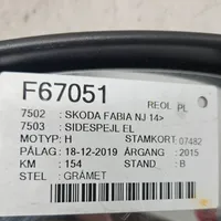 Skoda Fabia Mk3 (NJ) Elektryczne lusterko boczne drzwi przednich 6V1857408