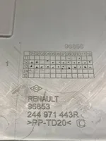 Renault Captur Akkulaatikon alustan kansi 244971443R