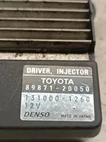 Toyota Corolla Verso AR10 Polttoaineen ruiskutuksen ohjainlaite/moduuli 8987120050