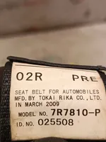 Toyota iQ Pas bezpieczeństwa fotela przedniego 025508