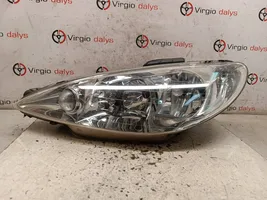 Peugeot 206 Faro delantero/faro principal 9628666880