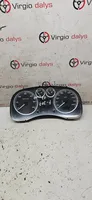 Peugeot 307 Compteur de vitesse tableau de bord 9651299680