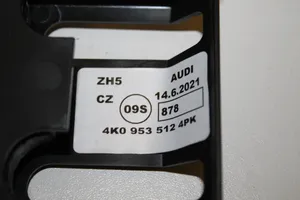 Audi A6 S6 C8 4K Ohjauspyörän pylvään verhoilu 4K0953512