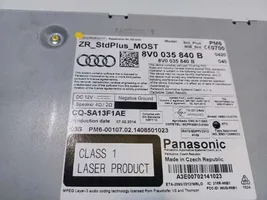 Audi A3 S3 8V Panel / Radioodtwarzacz CD/DVD/GPS 8V0035840B