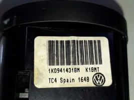 Volkswagen Tiguan Przycisk / Pokrętło regulacji oświetlenia deski rozdzielczej 1K0941431BM