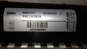 Peugeot Partner Radiateur de refroidissement 9674089680