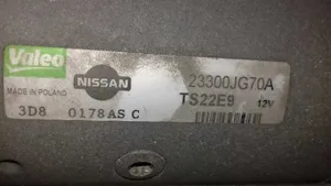 Nissan Qashqai+2 Käynnistysmoottori 23300JG70A