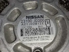 Nissan Qashqai+2 Générateur / alternateur 23100JD22M