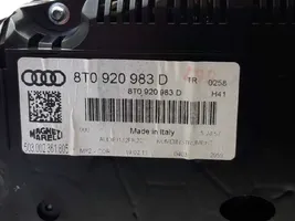 Audi S5 Nopeusmittari (mittaristo) 8T0920983D