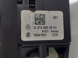 Mercedes-Benz CLK AMG A208 C208 Interrupteur d'éclairage de la cabine dans le panneau A2129050551