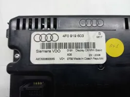 Audi A6 S6 C6 4F Schermo del visore a sovrimpressione 4F0919603