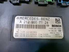 Mercedes-Benz E W212 Saugiklių blokas A2129002927