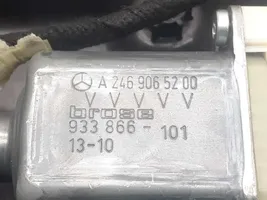 Mercedes-Benz B W246 W242 Etuoven sähkökäyttöinen ikkunan nostin A2467200279
