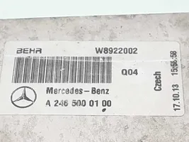 Mercedes-Benz B W246 W242 Välijäähdyttimen jäähdytin A2465000100