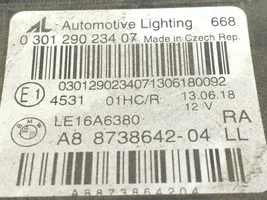 BMW 2 F45 Lampa przednia 63118739854