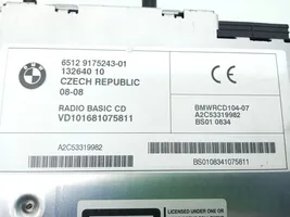 BMW X3 E83 Centralina Audio Hi-fi 65129175243