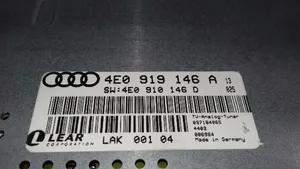 Audi A6 S6 C6 4F Hi-Fi-äänentoistojärjestelmä 4E0918146A