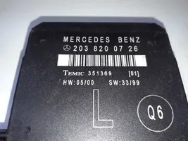 Mercedes-Benz CLK AMG A208 C208 Jednostka sterująca bramą 2038200726