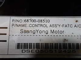 SsangYong Rexton Ilmastoinnin ohjainlaite 6870008510