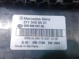 Mercedes-Benz CLS AMG C219 Ramka / Moduł bezpieczników 2115455001