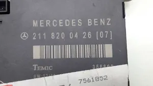 Mercedes-Benz E AMG W210 Unité de commande portail A2118200426