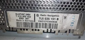 Volkswagen Touareg I Unité de contrôle son HiFi Audio 7L6035191NX