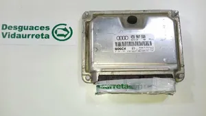 Audi A8 S8 D3 4E Unité de commande, module ECU de moteur 4E0907560