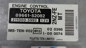 Toyota Yaris Verso Moottorin ohjainlaite/moduuli (käytetyt) 8966152082