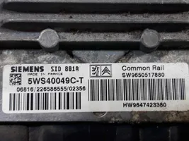 Citroen Berlingo Komputer / Sterownik ECU silnika 9650517880