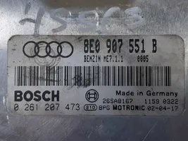 Audi A4 Allroad Komputer / Sterownik ECU silnika 8E0907551B