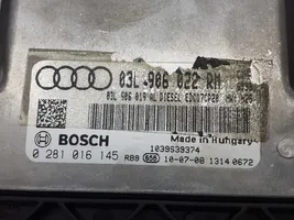 Audi A5 8T 8F Unité de commande, module ECU de moteur 03L906022RM