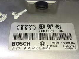 Audi A4 Allroad Unité de commande, module ECU de moteur 8E0907401