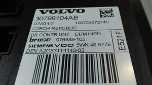 Volvo S40 Alzacristalli manuale della portiera anteriore 30798104AB