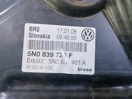 Volkswagen Tiguan Mechanizm podnoszenia szyby tylnej bez silnika 5N0839461A