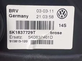 Volkswagen Golf SportWagen Manualny podnośnik szyby drzwi przednich 5K0837461D