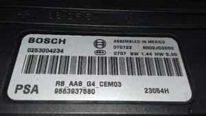 Citroen C4 Grand Picasso Autres unités de commande / modules 9663937580