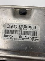 Audi A4 S4 B6 8E 8H Unidad de control/módulo del motor 038906019FN