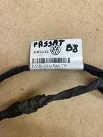 Volkswagen PASSAT B8 Parking sensor (PDC) wiring loom 3G9971104