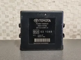 Toyota Avensis T270 Pysäköintitutkan (PCD) ohjainlaite/moduuli 4M0174T2G