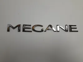 Renault Megane III Gamintojo ženkliukas/ modelio raidės 