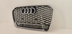 Audi RS6 C7 Rejilla superior del radiador del parachoques delantero 4G0853653N