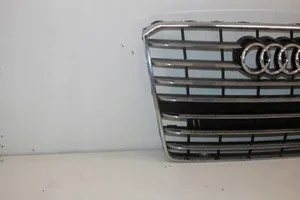 Audi A8 S8 D4 4H Maskownica / Grill / Atrapa górna chłodnicy 4H0853651AA