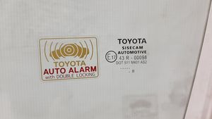 Toyota C-HR Etuoven ikkunalasi, neliovinen malli 68102F4010