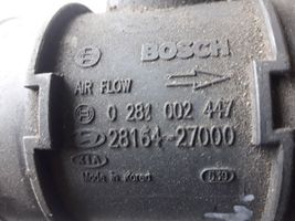 Hyundai Trajet Mass air flow meter 0281002447