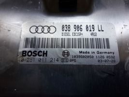 Audi A4 S4 B6 8E 8H Sterownik / Moduł ECU 0281011214