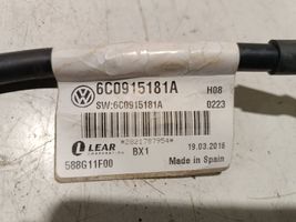 Audi A4 S4 B5 8D Cavo negativo messa a terra (batteria) 6C0915181A