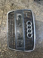 Audi A6 Allroad C6 Grille calandre supérieure de pare-chocs avant 