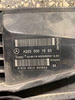 Mercedes-Benz C W203 Kale ventilateur de radiateur refroidissement moteur A2035001693